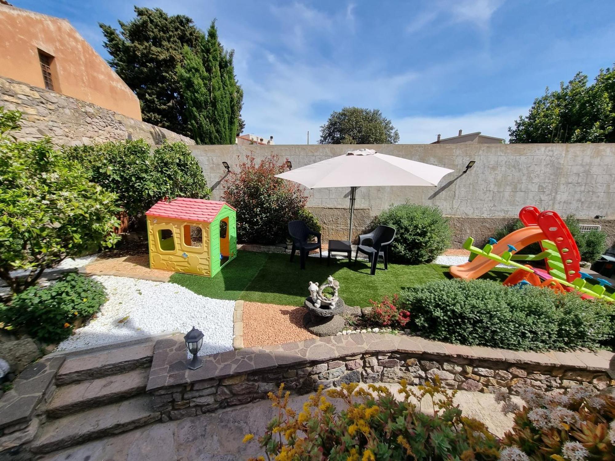 B&B Villa Martina Sardara Bagian luar foto