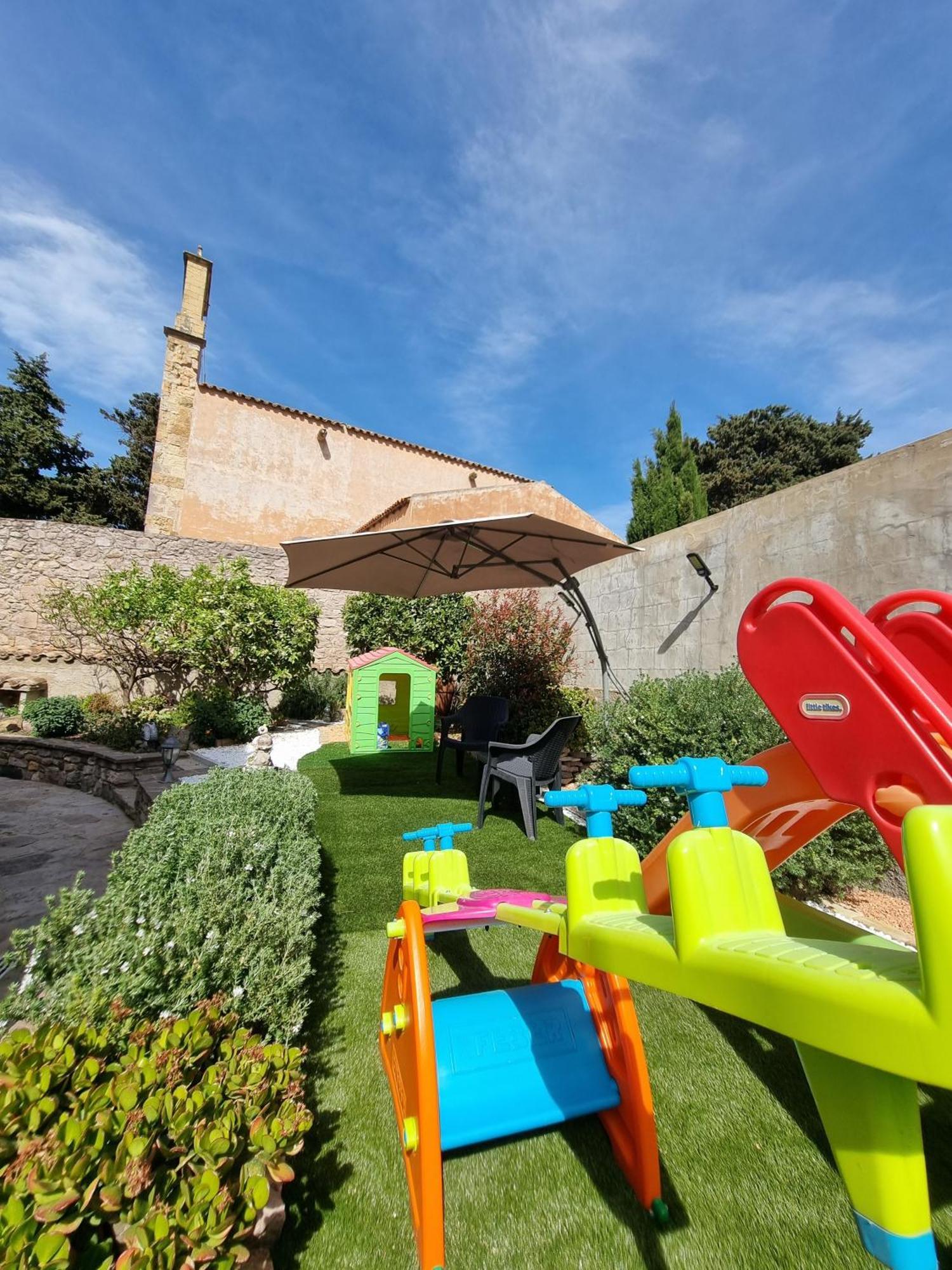 B&B Villa Martina Sardara Bagian luar foto